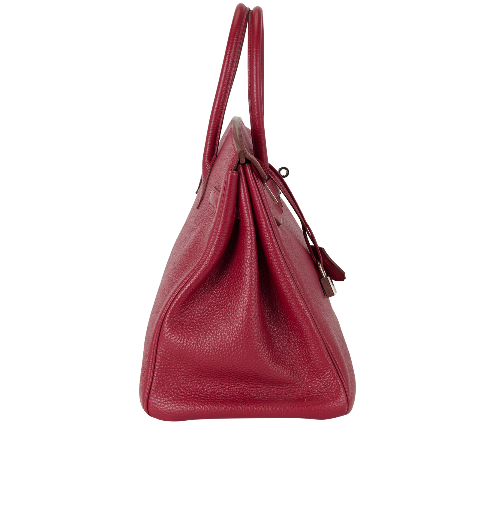 Birkin 35 in Togo Rubis, &pound;10,000, Handbags, Red, Leather, Side view